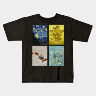 artsy birbs Kids T-Shirt